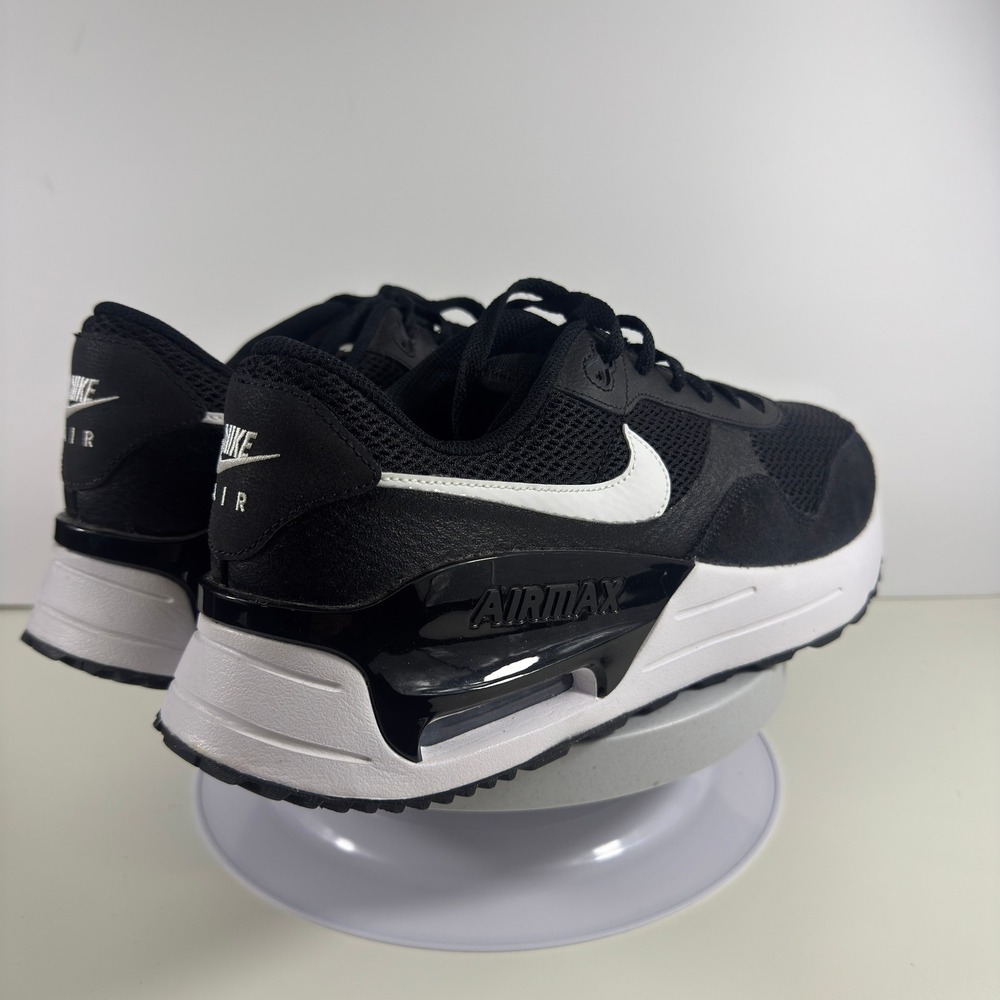Nike Air Max SC Sneakers Cushioned Mesh Running Shoes Men Black White Size 15 - Picture 8 of 14